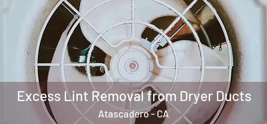  Excess Lint Removal from Dryer Ducts Atascadero - CA